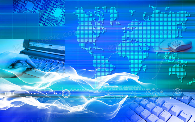 網(wǎng)絡(luò)科技背景高清